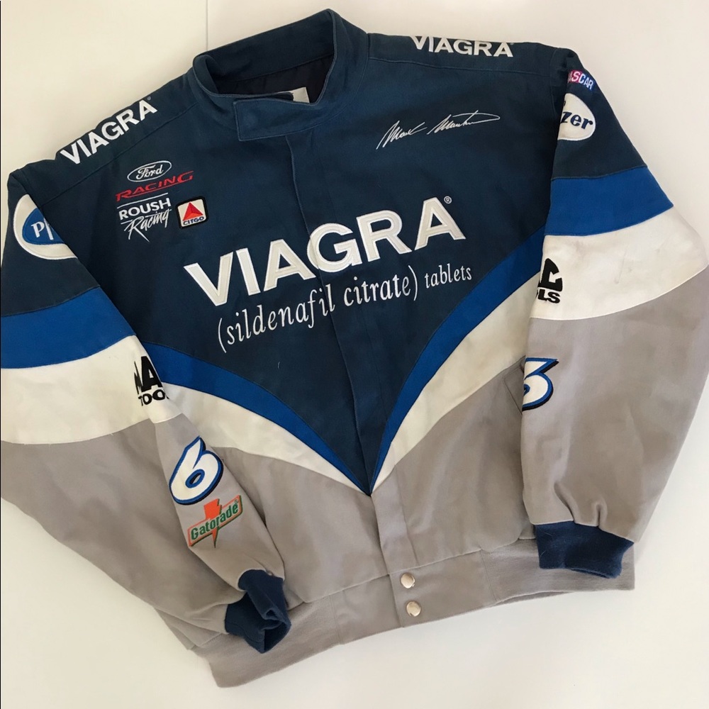 Roush Racing Jacket Marc Martin NASCAR Coat